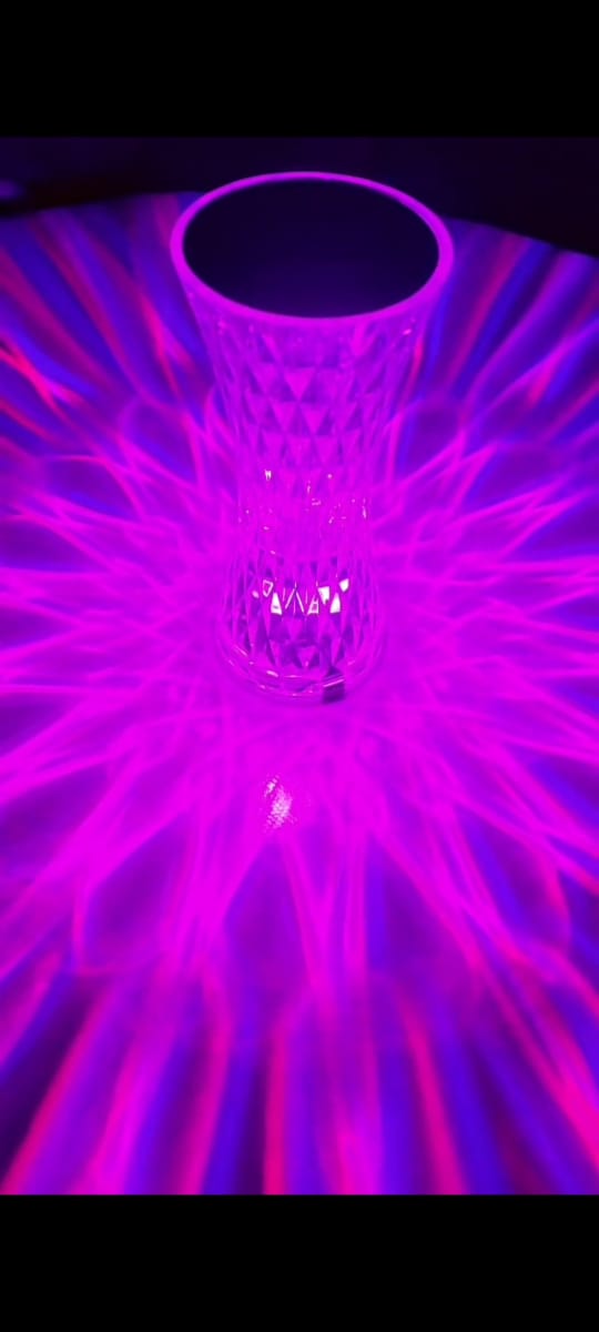 كريستالة الالوان المضيئة للسعي وراء المثير البصري